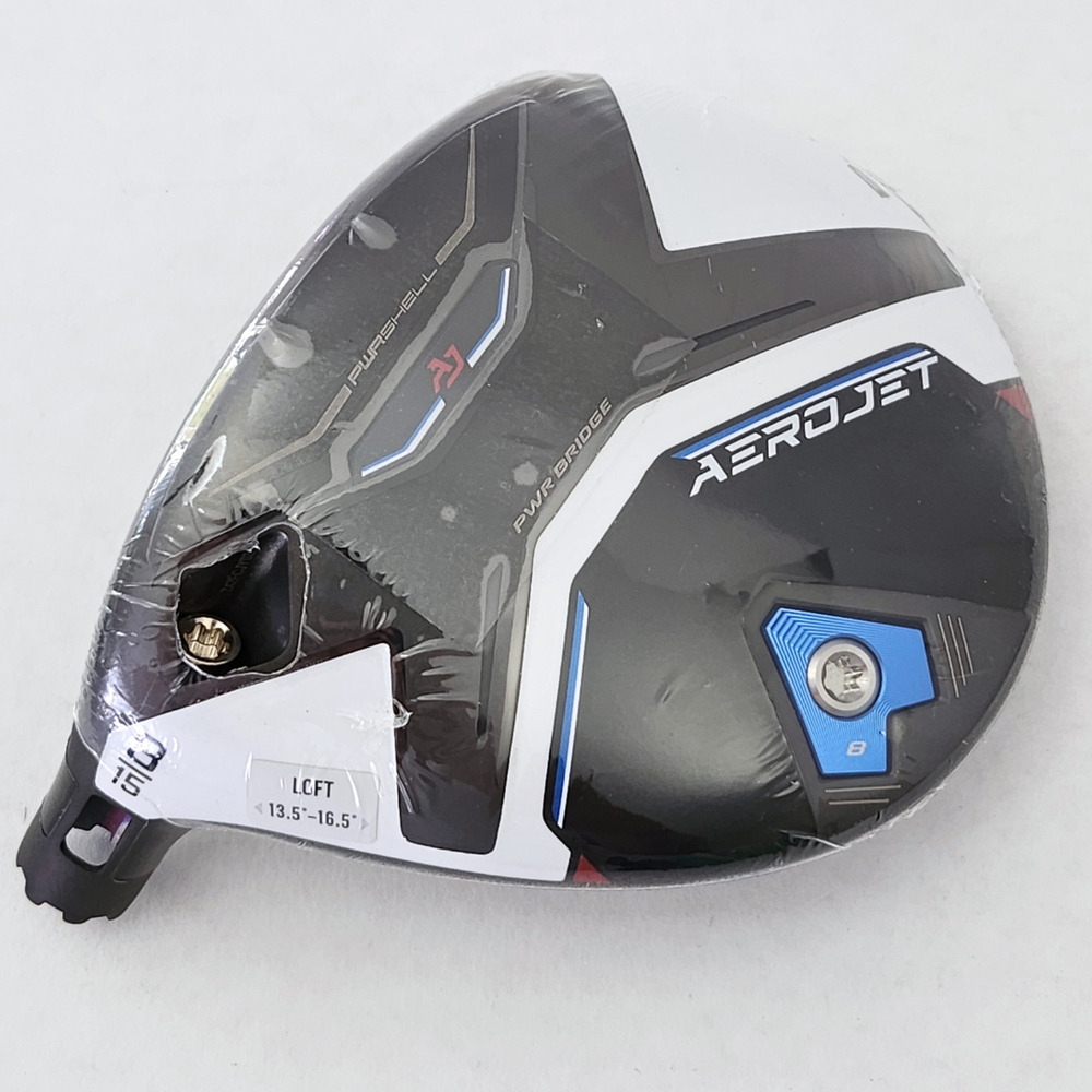 Left-Handed Cobra AEROJET 3-Wood 15º Head & Screw Only Lefty L/H NEW!